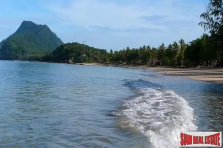 Paradise Island beachfront land within luxury eco-resort.