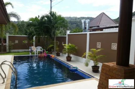 Baan Klang | Luxury Three Bedroom Pool Villa for Rent with Fantastic Views 