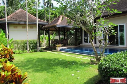 Two Villa Tara | Modern Tropical Four Bedroom Pool Villa for Sale in Layan 