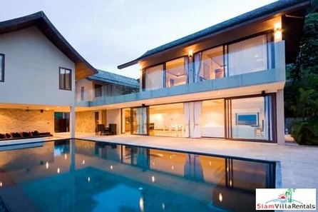 Tropical Modern Luxe 4-Bedroom Pool Villa in Chaweng Noi
