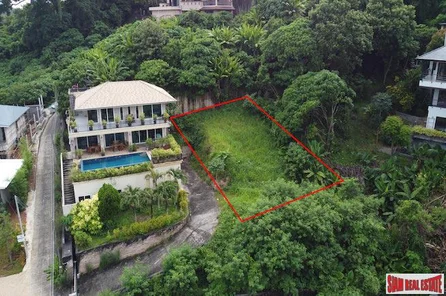 640 sqm of Mountain View Land in Nai Harn for Sale