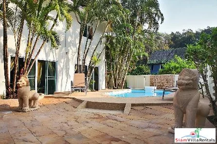 Jungle Villa | New Euro-Thai Two Bed Private Pool Villa for Rent in Kamala