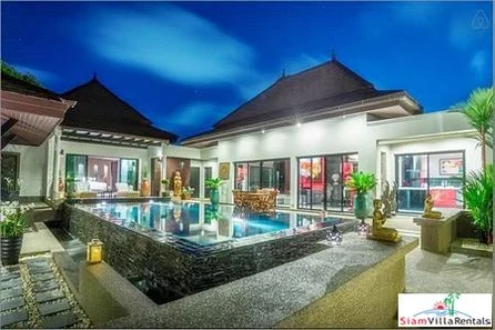 Baann Thai Surin Garden Villa | Modern Luxurious Three Bedroom Holiday House for Rent in Bang Tao