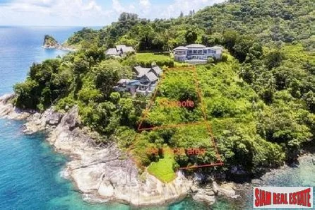 1817 sqm of Premium Ocean Front Residential Estate Land Plot for Sale in Millionaire's Mile in Phuket