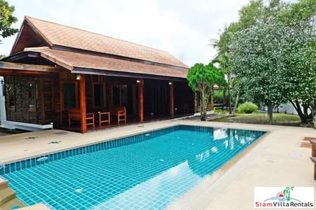 Big Garden Three-Bedroom House for Rent in Bang Tao