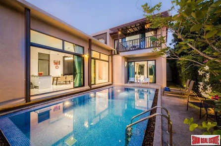 Three Bedroom Thai-Modern Pool Villa for Rent in Bang Tao
