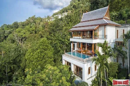 Baan Thai Surin Hill | One of a Kind Luxurious Ocean View Villa Overlooking World Famous Surin Beach