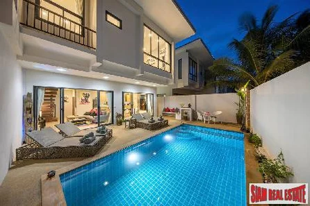 New Project of 10 Luxury 3 Bed Duplex Villas at Choeng Mon Beach 
