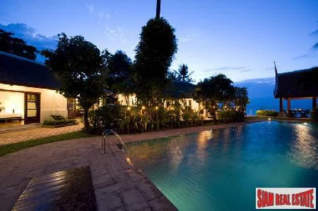 Luxury Modern Thai Stlye Beach Front Villa at Bang Rak