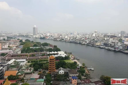 Baan ChaoPraya Condo | Big One Bedroom Condo for Rent on the Riverside