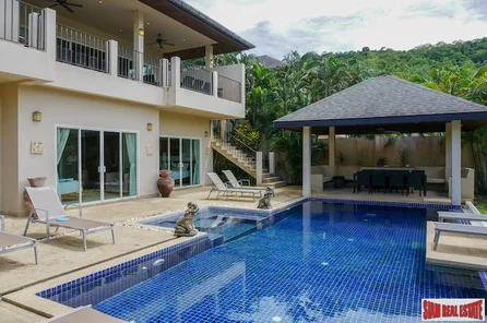 Luxurious Pool Villa- Amber Villa -  7 Bedrooms & 7 Baths in  Nai Harn, Phuket