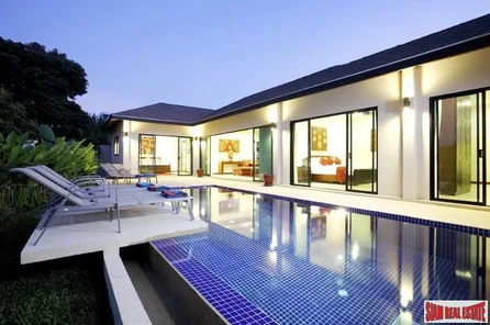 Diamond at Nai Harn | Modern Pool Villa - Ruby Villa -  3 Bedrooms & 2 Baths 