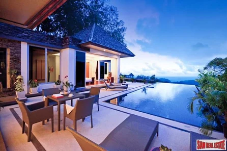 Modern Sea View Pool Villa Overlooking Layan Beach