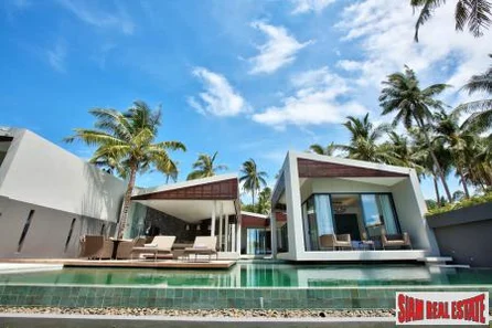 3 & 5 Bed Beach Front Villas by Award Winning Developer at Bang Po, Samui