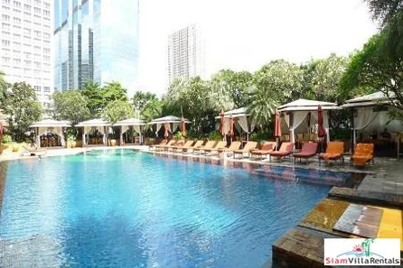 Sky Villas Sathorn | City and Pool Views from this One + Study Bedroom in Si Lom
