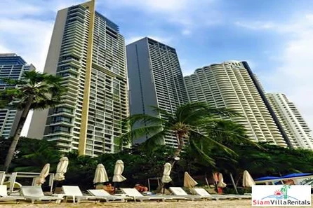 Absolute Beachfront 1 bedroom Condominium for Rent at Wongamat 