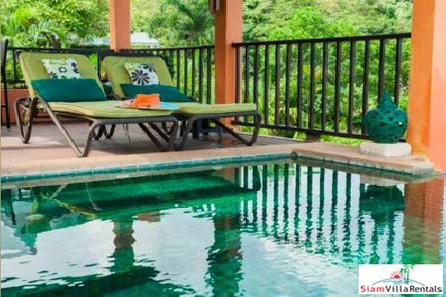 Holiday Living with Magnificent Sea Views from this Three Bedroom Located in the Hills of Karon, Phuket