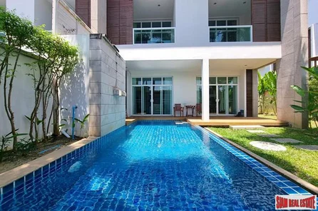Oxygen Villas | Contemporary Three Bedroom House with a Swimming Pool for Sale in Nai Harn
