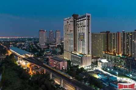 Rich Park @ Triple Station | Newly Completed Condo next to MRT, Airport Link and Hua Mak, Suan Luang - Special Discount 20%!