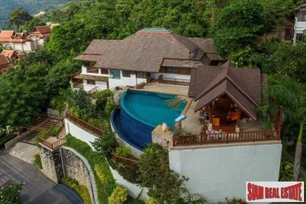 L'Orchidee Residence | Spectacular Patong Bay Views from this Hillside Pool Villa