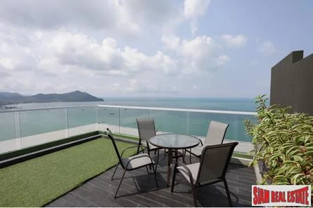Penthouse in Bangsaray Beachfront Condominium with Direct Seaview- Pattaya