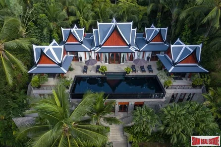 Ayara Surin | Magnificent Thai Style Villa with Sea Views Overlooking Surin and Bang Tao Beaches