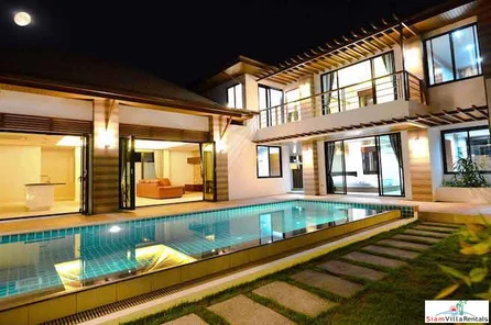 Comfortable and Inviting Contemporary Three Bedroom Pool Villa for Rent in Rawai