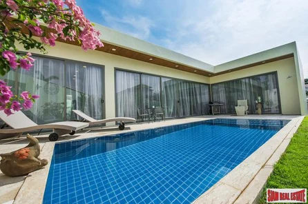 New Luxurious Modern Three Bedroom Pool Villas only 500 Meters to Rawai Beach