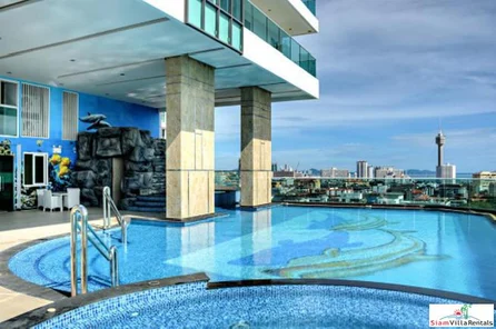 Luxurious Large 2 Bed Condo for Rent On Pratumnak Hills Pattaya Very near Cosy Beach