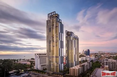 Sea Views from the 29th Floor of this Two Bedroom Condo in North Pattaya