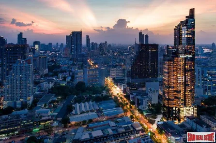 Newly Completed Luxury 48 Storey Condo at Chong Nonsi, Silom - Large 1 Bed Units -  Up to 18% Discount and Fully Furnished!
