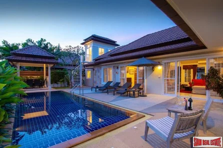 Large Private Four Bedroom Pool Villa Close to the Beach in Rawai