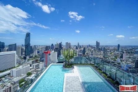 Stunning Newly Completed Condo 56 Storey Condominium Near MRT Sam Yan, Silom