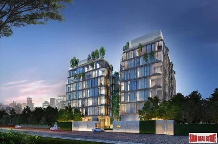 Award Winning Designed New Low-Rise Condo In Construction at Asoke, 200 Metres to Benchakiti Park -10% Discount and 5% Rental Guarantee for 3 Years!