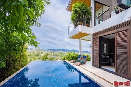 Five  Bedroom Amazing Sea View Villa Overlooking Bang Tao Beach