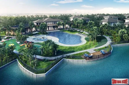 Smart Five Bedroom Lakeside  Detached Houses  in Samut Sakhon