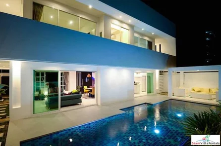 Modern Three Bedroom Two Storey Villa with Private Pool for Rent in Rawai