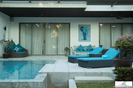 Baan Mandala | Bright Contemporary Two Bedroom with Private Pool for Rent in Bang Tao