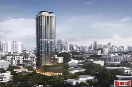 New 55 Storey Project with Ultra Modern Amenities in Phetchaburi - One Bedroom - Thai Freehold Only