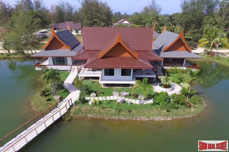 Large Open Two Bedroom Villa for Rent on a Private Lake in Khao Lak
