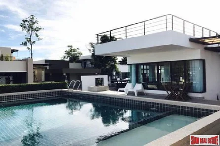 Hot sale modern pool villa for sale in less price than the development- Na jomtian