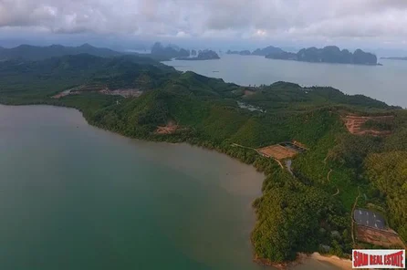 Spectacular Beachfront and Sea View  Land Plot in Phang Nga Bay