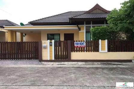 Nice beautiful 2 bedroom house near highway 7 for rent -  East Pattaya