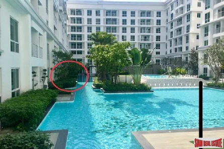 Hot sale !! new 1 bedroom condo on first floor with pool view for sale - Jomtian
