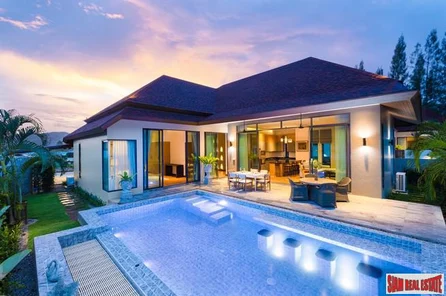 Tropical and Modern Three Bedroom Pool Villa Development in Hua Hin