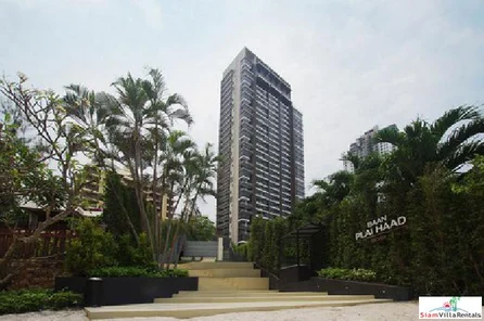1 bedroom high floor with sea view in a luxury development for rent- Naklua