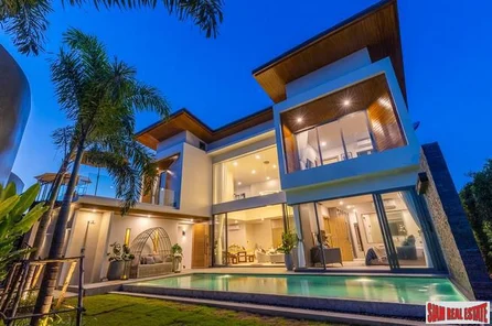Luxury Contemporary Pool Villa Development in Cherng Talay