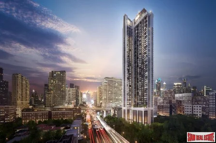 Prestige-Luxury High-Rise Condo by Leading Thai Developers at Siam next to BTS Ratchathewi - Three Beds