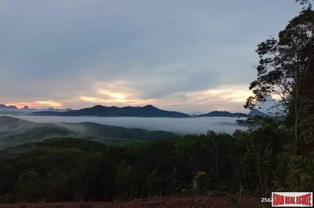 Investment Land with Spectacular Phang Nga Bay Views in Takua Thung
