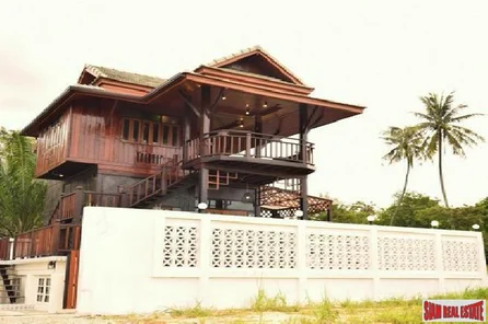 Special Thai style house for rent and for sale in the east Pattaya- Nongket yai